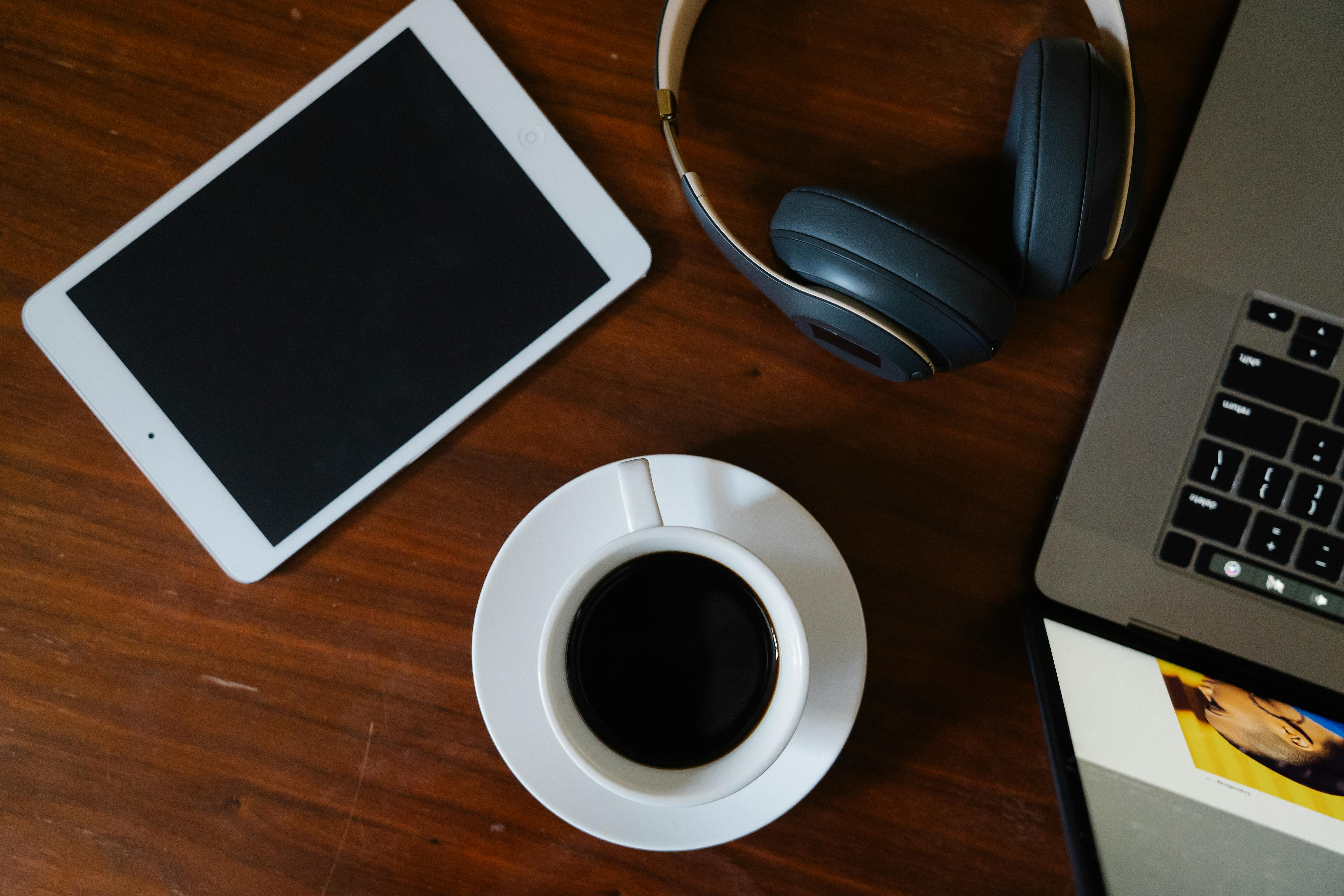 Photographer's workspace